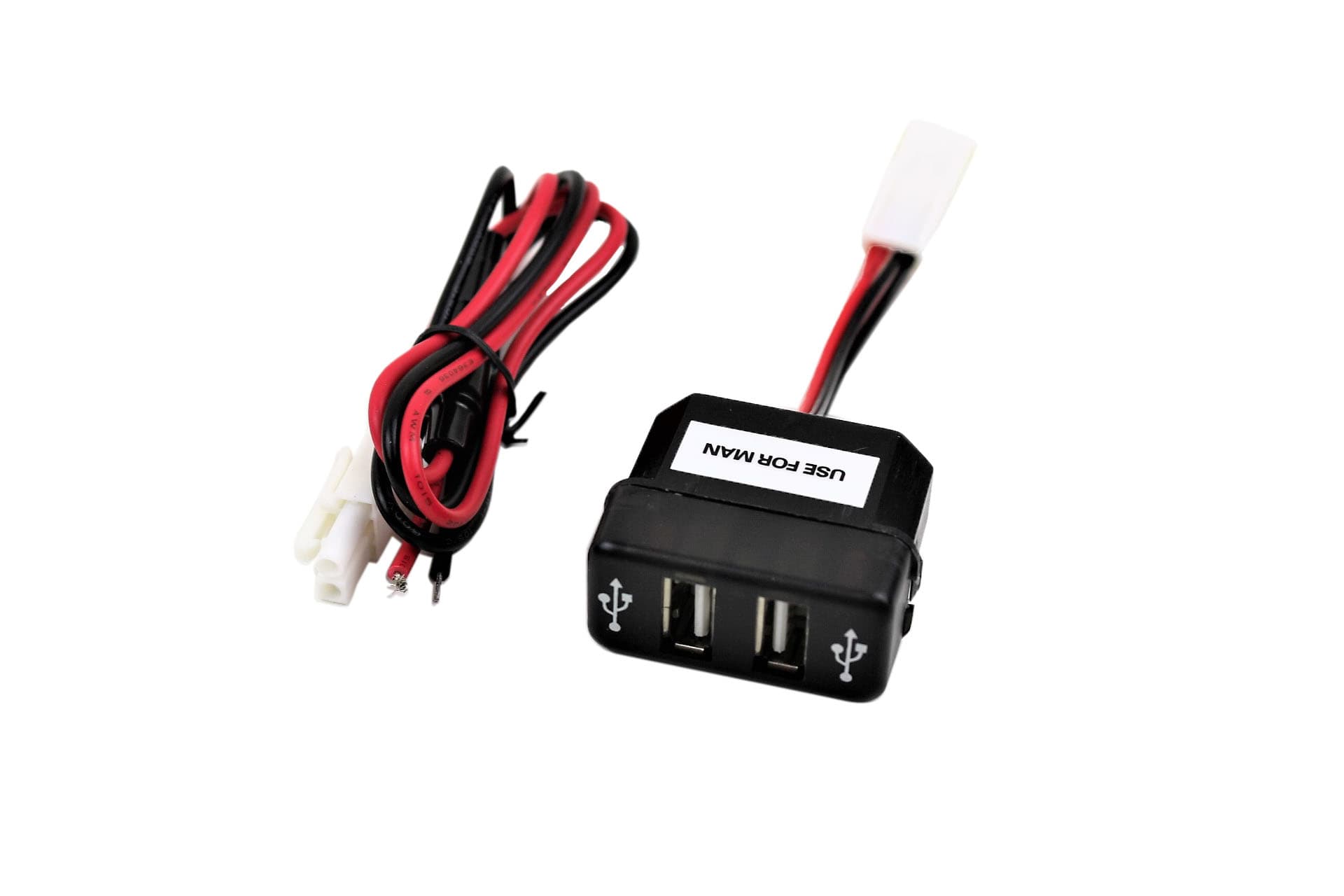 Двойно USB зарядно за вграждане за камион MAN TGA TGM TGL 12V-24V