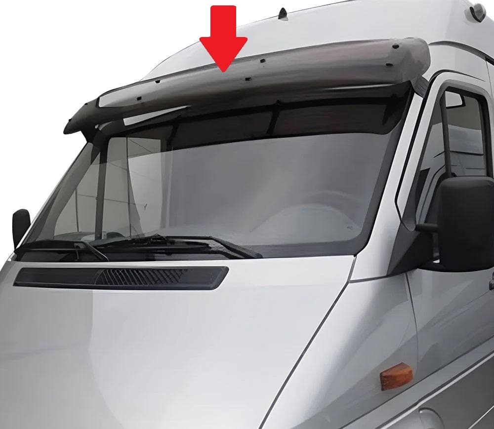 Козирка Сенник за Mercedes Sprinter 1995-2005 с крепеж и стойка