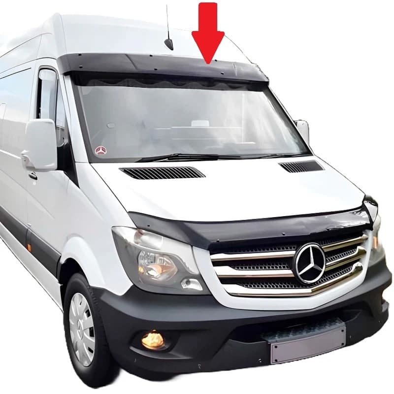 Козирка Сенник за Mercedes Sprinter 2006-2017 с крепеж и стойка