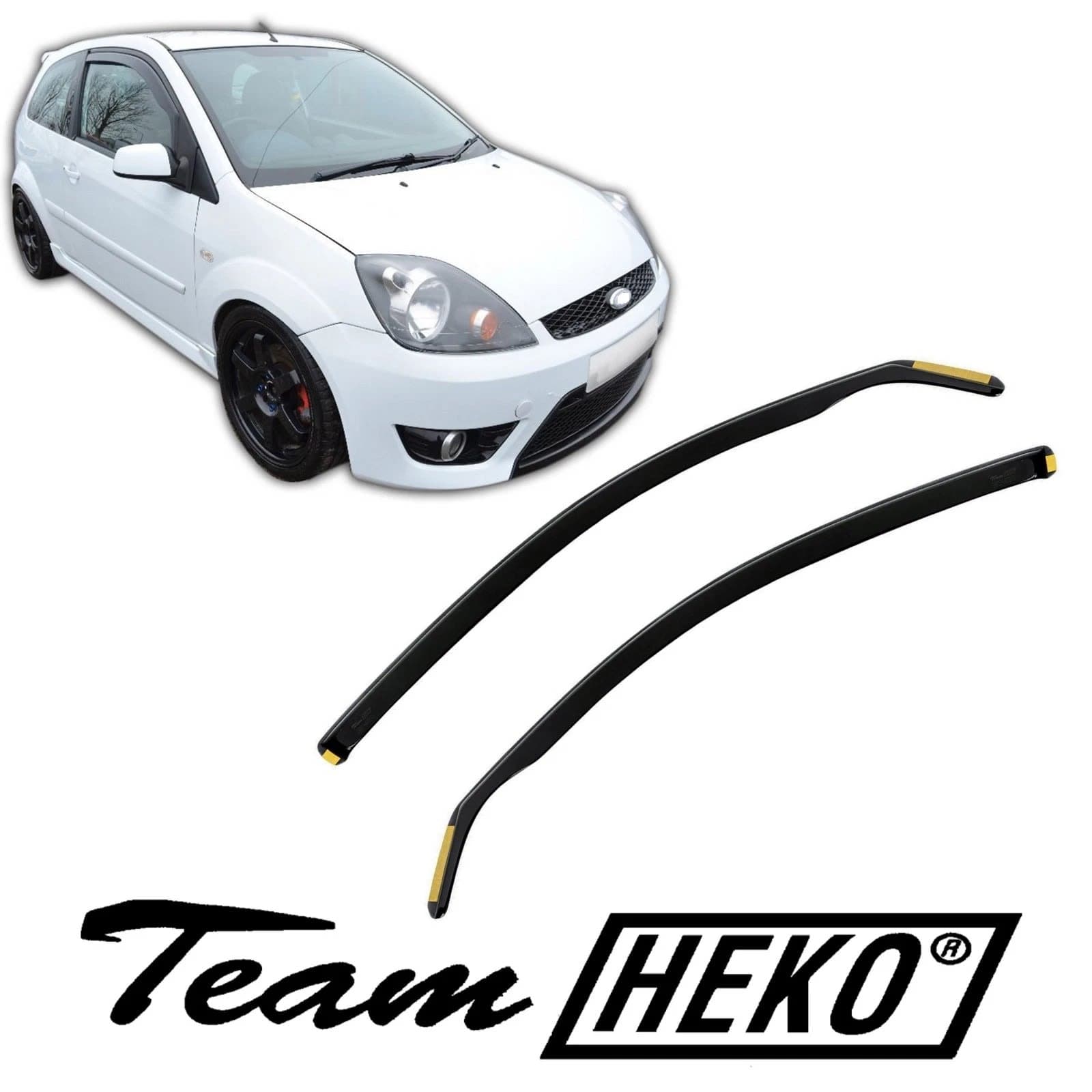 Ветробрани HEKO 2 броя предни за FORD Fiesta MK5 3 врати 2002-2008