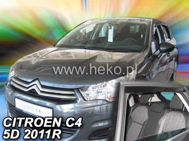 Ветробрани HEKO 4 броя предни и задни за CITROEN C4 II Htb 5 врати 2010-2017