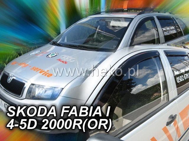 Ветробрани HEKO 2 броя предни за SKODA Fabia I 4/5 врати 1999-2010