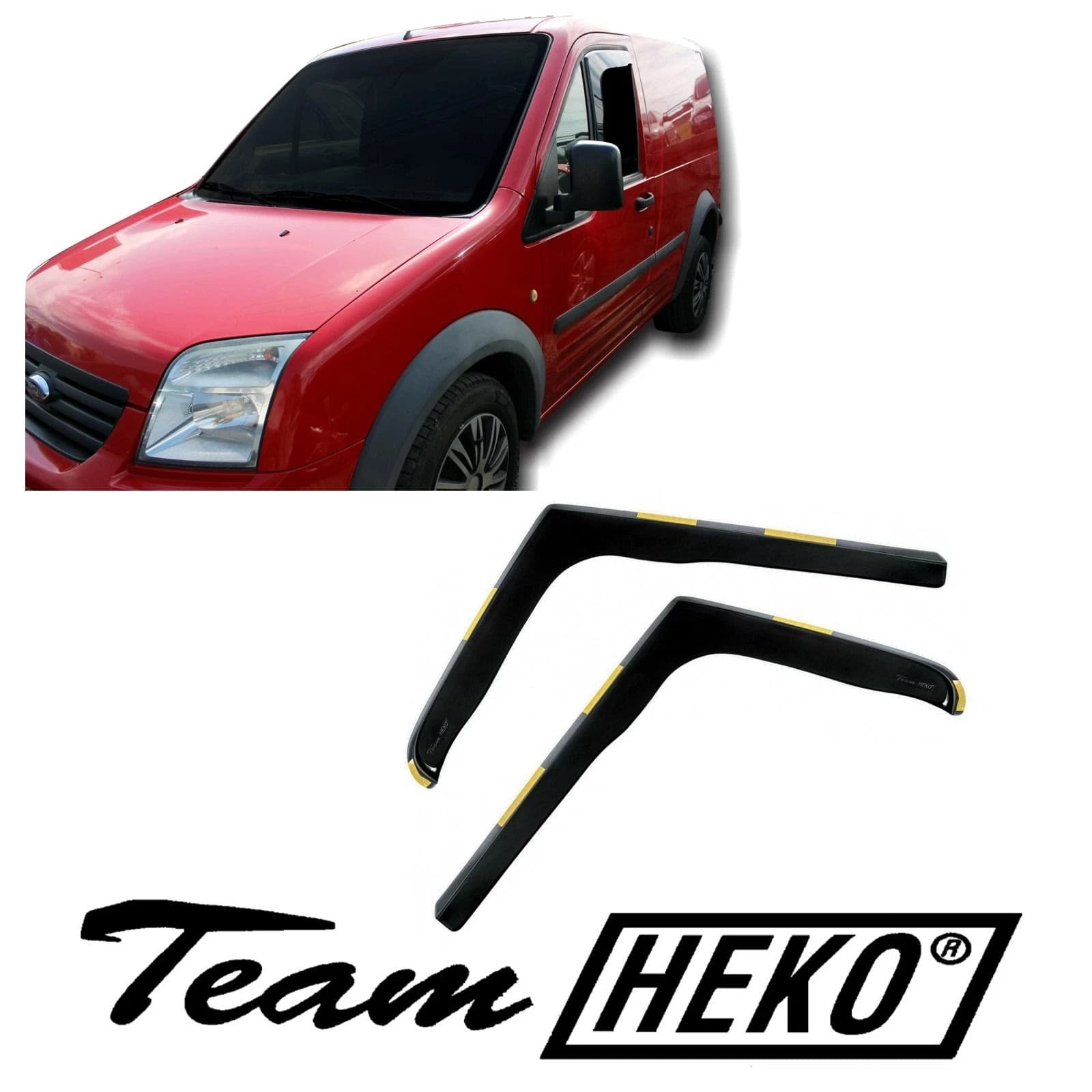 Ветробрани HEKO 2 броя предни за FORD Transit Connect I / Tourneo I 2002-2013