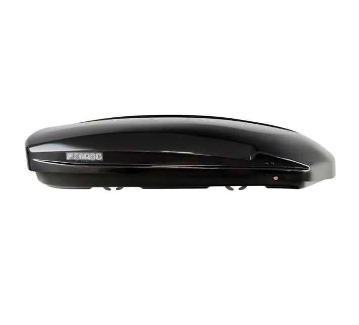Автобокс багажник MENABO SATELLITE 550 DUO BLACK CRAB черен гланц 550л