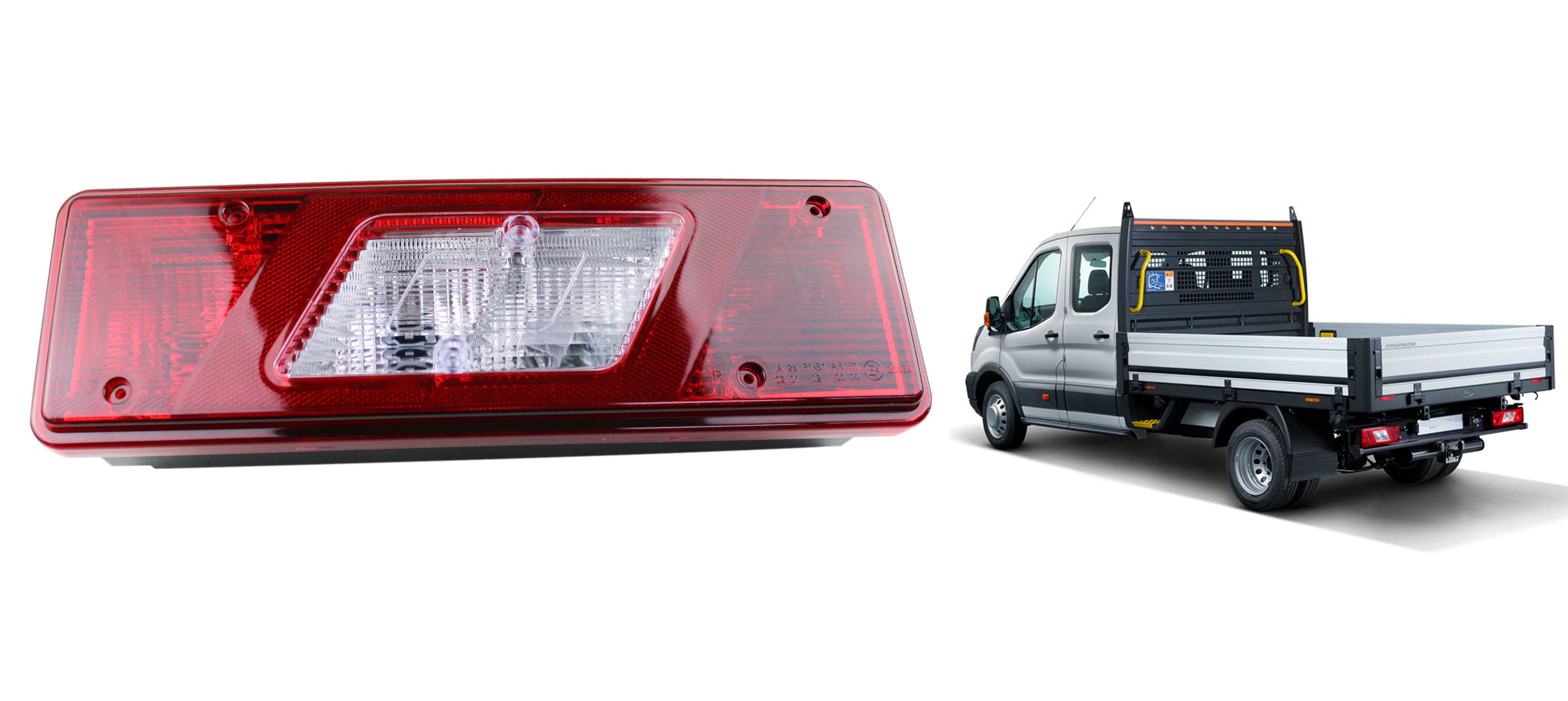 Стоп десен за FORD TRANSIT Pick-up/Tipper бордови след 2014г.