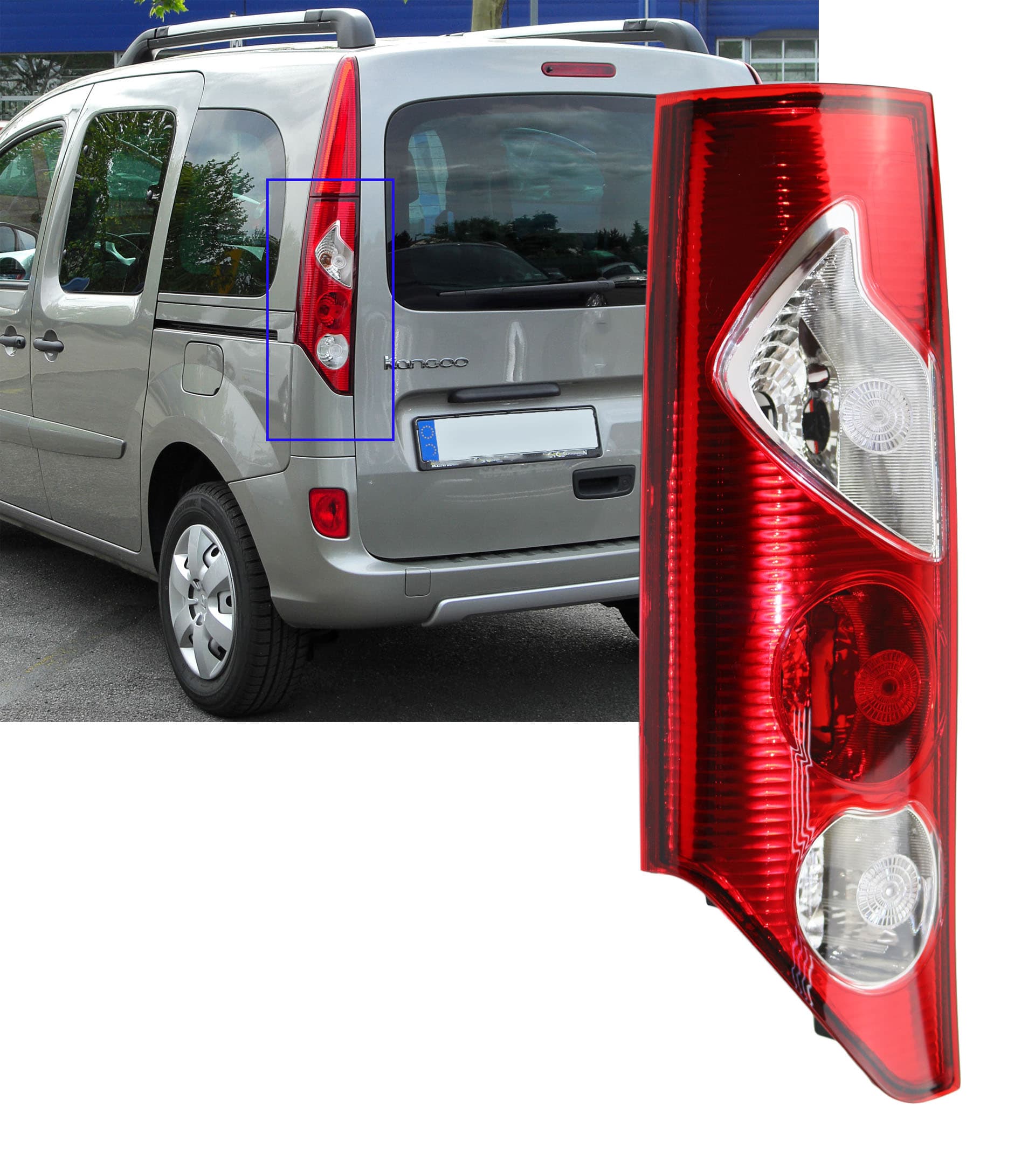 Стоп ляв за RENAULT Kangoo 2008 - 2012г. Е-марк