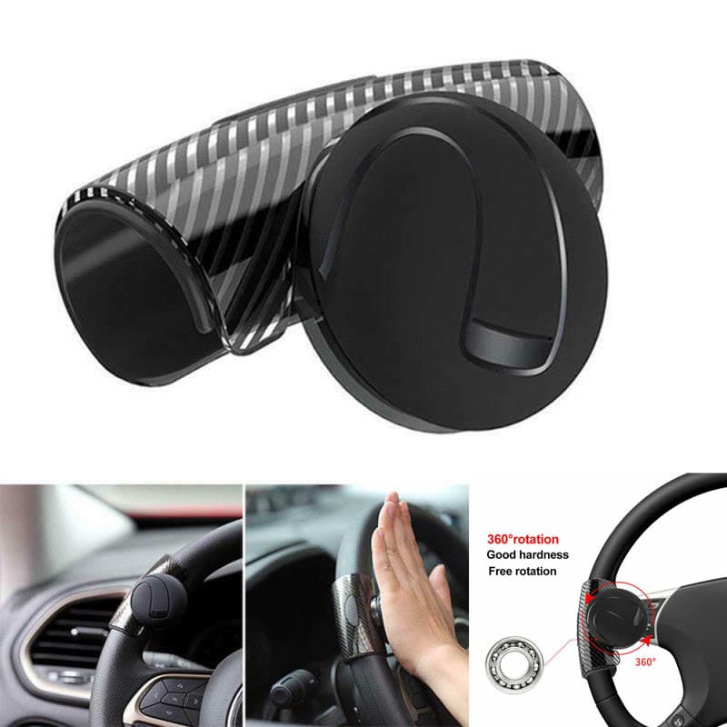 Топка за волан въртяща - карбон за автомобил, универсална
