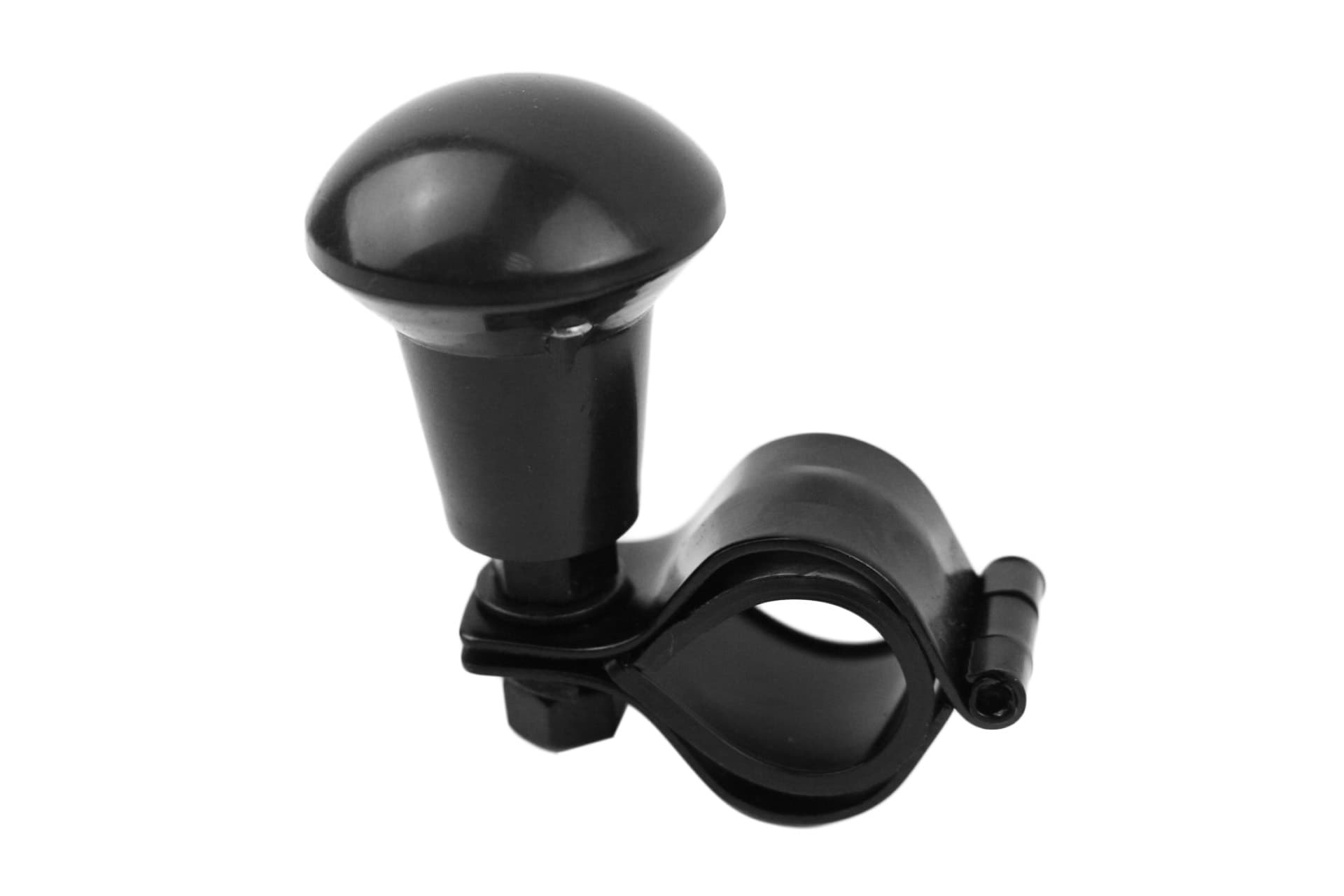 Топка за волан - черна пластмасова за бус, камион, автомобил, универсална