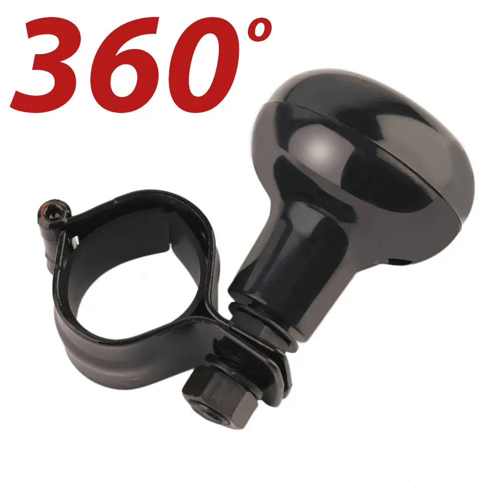 Универсална черна топка за волан за автомобил, камион, бус