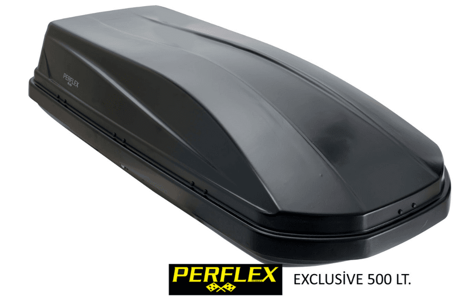 Багажник тип автобокс PERFLEX EXCLUSIVE 500л кутия за автомобил