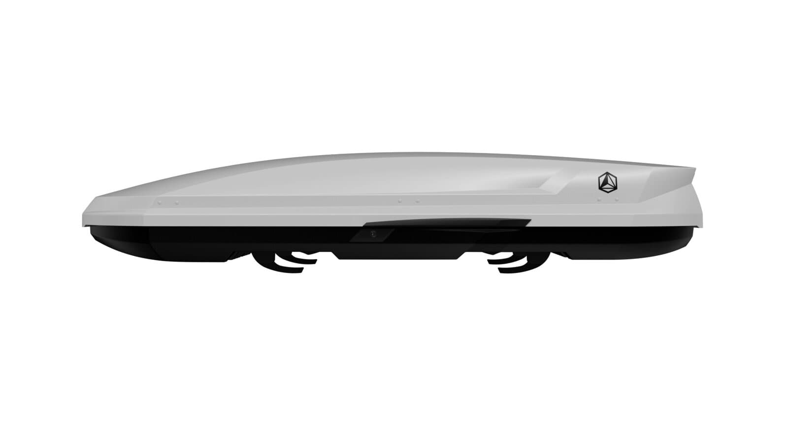 Багажник тип автобокс NORTHLINE EvoSpace 310 TEF Dual Бял глац за автомобил