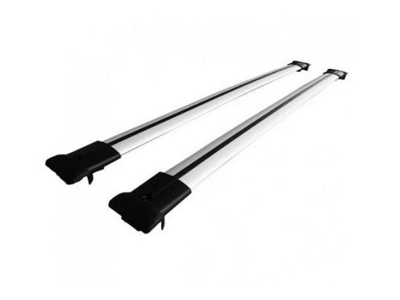 Алуминиеви напречни греди багажник с нисък профил за автомобил