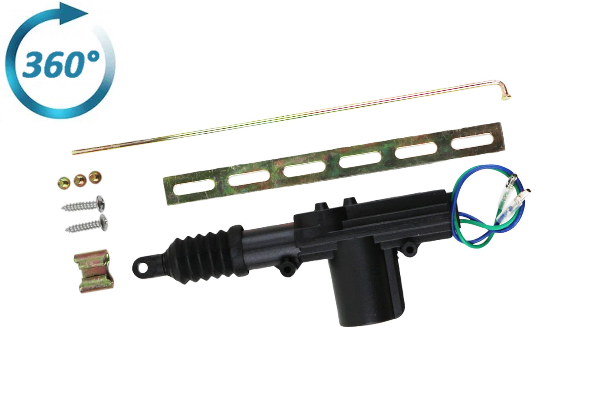 Машинка за централно заключване с 2 кабела за автомобил