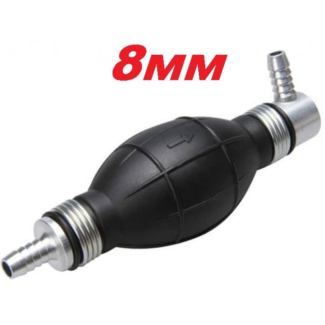 Ръчна помпа за подкачване на гориво - 8мм 90 градуса