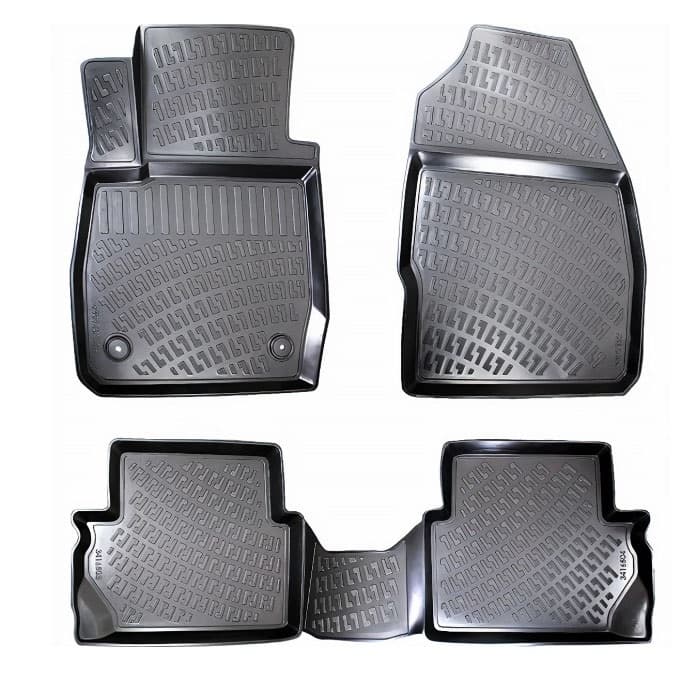 Гумени стелки Rizline 3D тип леген за Mercedes A Class W169 2004-2012г.