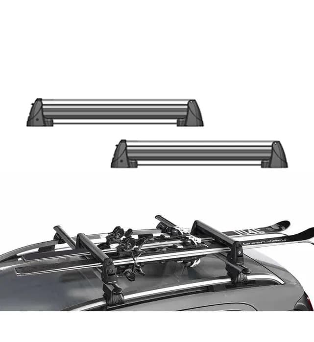 Ски Багажник Green Valley Snow RIDER 4 за 4 чифта ски или 2 сноуборда