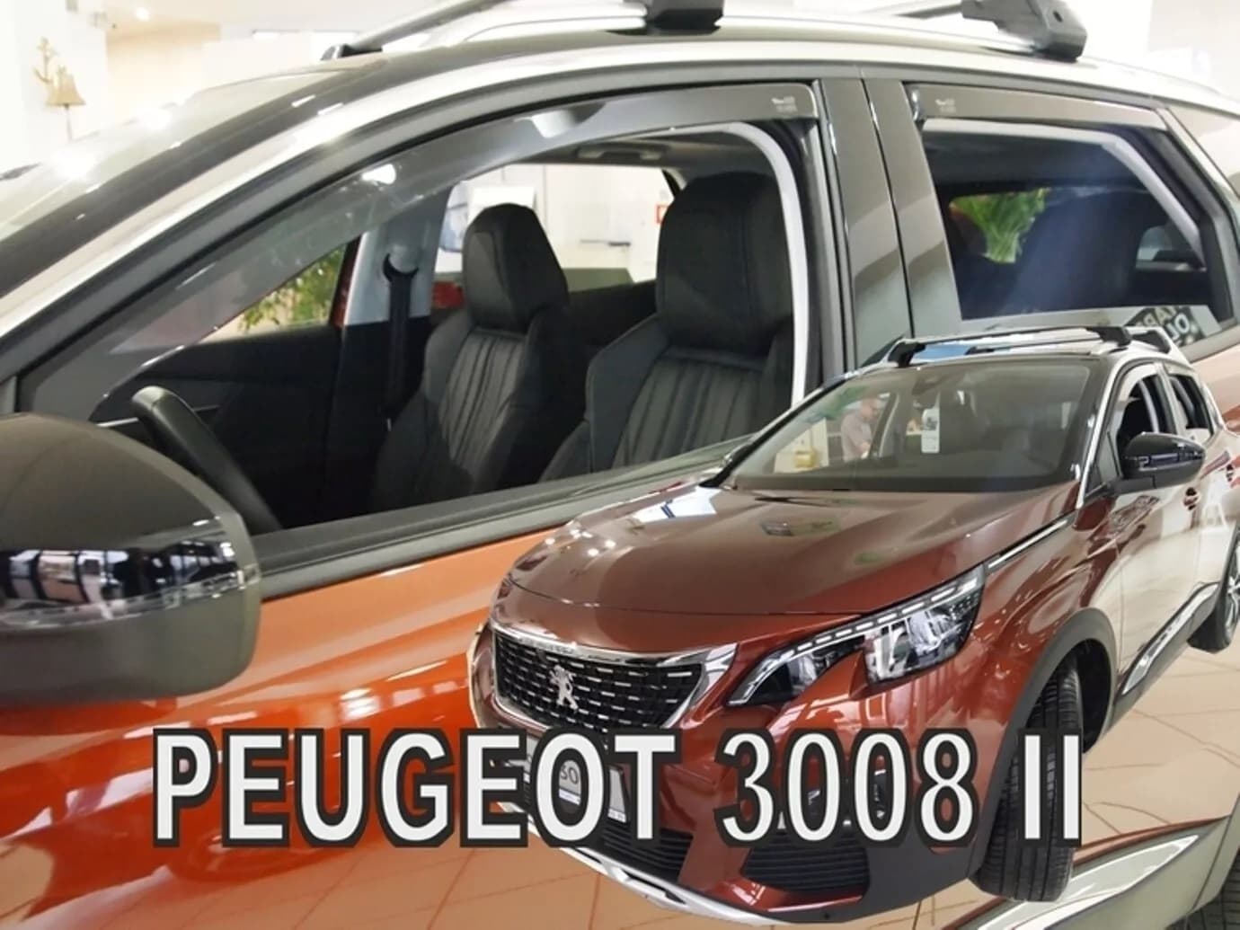 Ветробрани HEKO 4 броя предни и задни за PEUGEOT 3008 5 врати 2017-2024 г.