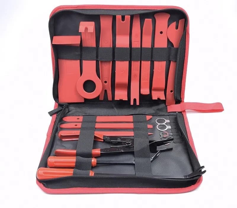 Комплект инструменти за демонтаж на интериор - 19 части